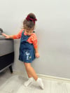 Denim Snoppy Elbise