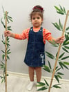 Denim Snoppy Elbise