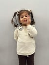 Kahve Dokuma Yaka Müslin Takım
