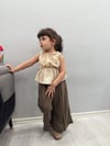Kahve Pantolonlu Takım