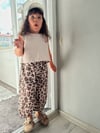 Leopar Arkadan Bağlamalı Poplin Takım