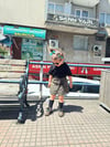 Leopar Beli Ayarlanabilir Şort Etek