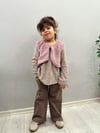 Leopar Desenli Üçlü Takım
