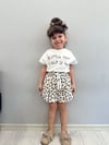 Love Baskılı Leopar Takım