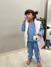 Mavi Üç Çizgili Marka Takım