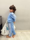 Mavi Üç Çizgili Marka Takım