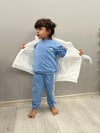 Mavi Üç Çizgili Marka Takım
