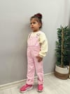 Pembe Denim Salopet