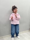 Pembe Gömlekli Alt Üst Takım