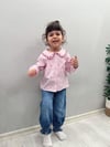 Pembe Gömlekli Alt Üst Takım