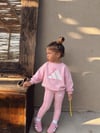 Pembe Leopar Detaylı Marka Takım