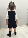 Siyah Fiyonklu Şort Etek