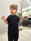 Siyah Oversize Basic Tshirt