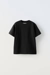 Siyah Oversize Basic Tshirt