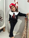 Siyah Yaka Detaylı Minnie Takım