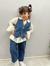 Yelek Gömlek Pantolon Set