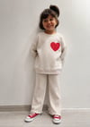 Yeni Sezon Krem Love You Takım