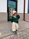 Yeşil Polo Yaka Teddy Sweat
