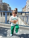 Yeşil Unısex Pancakes Takım