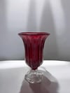 Diamond Vazo 23 Cm Sadecam Kırmızı