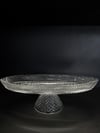 Kristal Kayık Tabak 40 Cm Tarama Şeffaf