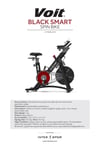 BLACK MANYETİK SMART SPIN BIKE
