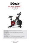 BLACK MANYETİK SMART SPIN BIKE (ANA STOK)