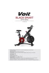 Black Manyetik Smart Spin Bike (PAKET-1)