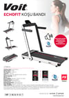 ECHO FIT KATLANABİLİR KOLAY KURULUM KOŞU BANDI(81 İLDE TEKNİK SERVİS HİZMETİ)