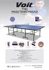 VOİT TTB3 MASA TENİSİ MASASI - 1VTAKTTB3