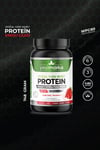 Whey Protein Tozu– Ereğli Çileği 748g- Liyofilize Çilek Tozu Içerir- Aspartam Yok