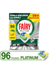 Fairy Platinum Bulaşık Makinesi Kapsül 96 Yıkama