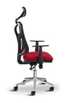 Asbir Mobilya Venedik Plus 50300 Fileli Başlıklı Yönetici Ofis Koltuğu Çalışma Koltuğu