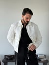 5838 Sandro Desenli Beyaz Ceket
