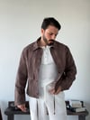 5838 Sandro Desenli Kahve Ceket