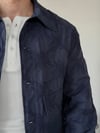 5838 Sandro Desenli Lacivert Ceket