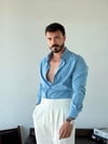 Adrien SlimFit Mavi Gömlek