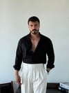 Adrien SlimFit Siyah Gömlek