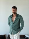 Adrien SlimFit Yeşil Gömlek