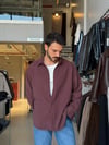 Alain Bordo Modal Gömlek