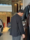 Alain Siyah Modal Gömlek