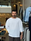 Alfa Fakirkol Beyaz Viscon Keten Tişört