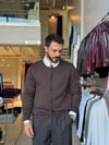 Alois Kahverengi Triko Hırka