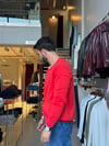 Alois Kırmızı Triko Hırka