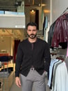 Alois Siyah Triko Hırka