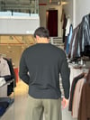 Basel Siyah Henley Yaka Tişört