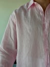 Berlinen Oversize Pudra/Rose Gömlek