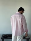 Berlinen Oversize Pudra/Rose Gömlek