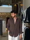 Blas Brown Lyocell Gömlek