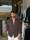 Blas Brown Lyocell Gömlek